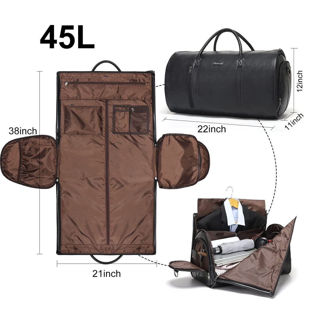 Modoker Travel Garment Bag - Versatile & Stylish - Luggage Travel Bags by Handbags Specialist Headquarter | Available at Handbags Specialist Headquarter