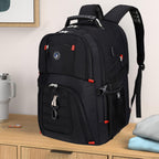 SHRRADOO 50L USB Travel Laptop Backpack - Airline Approved - Backpack Bags by Handbags Specialist Headquarter | Available at Handbags Specialist Headquarter