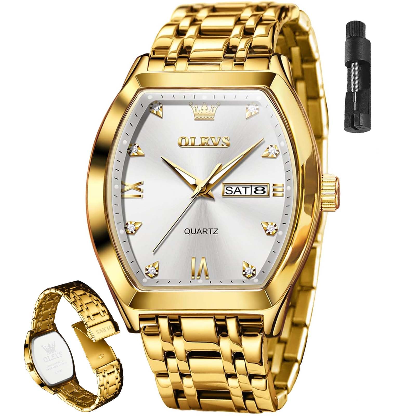 SteelGlow: OLEVS Quartz Men's Luminous Watch