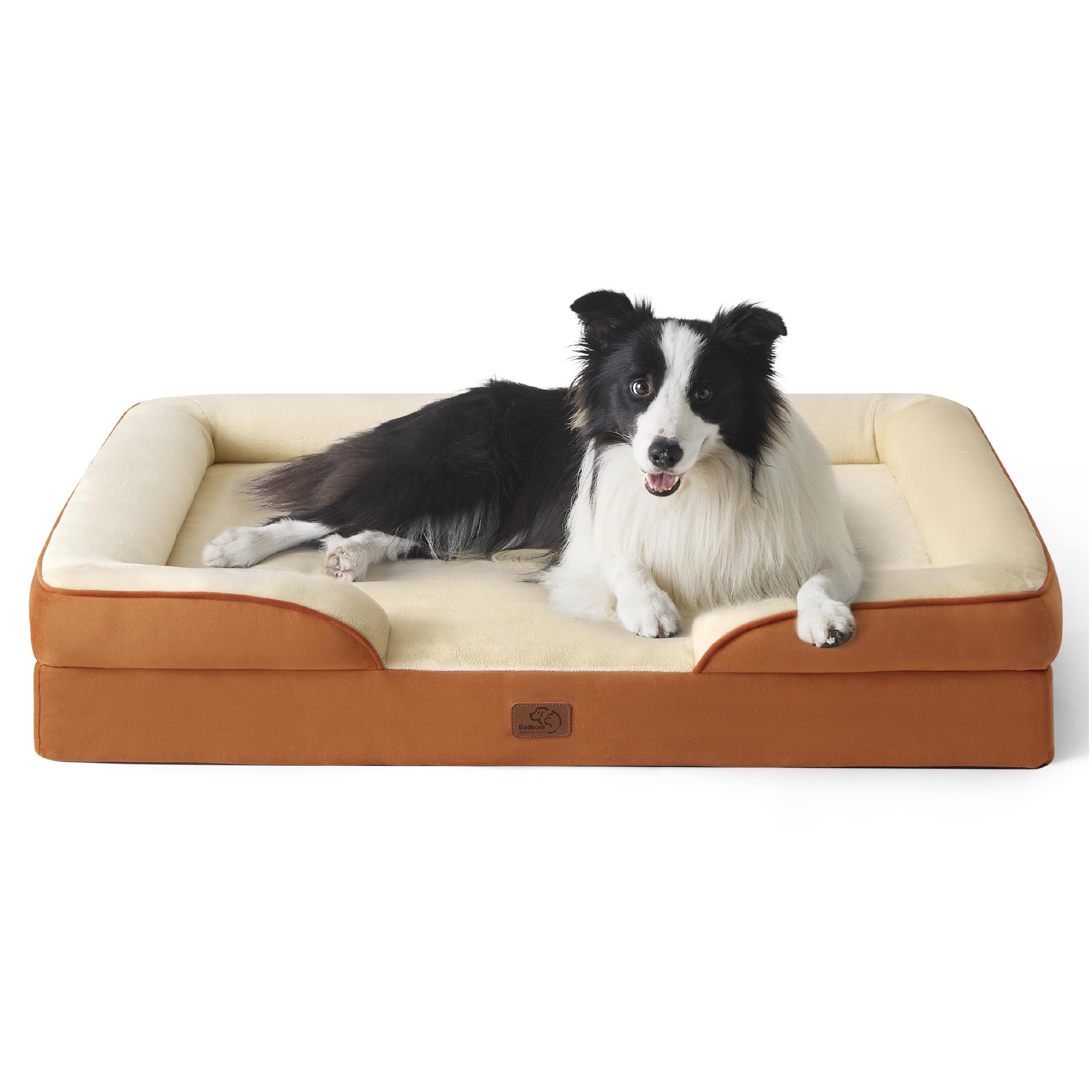 ComfyPaws Orthopedic Washable Dog Sofa - Large, Grey -  by Handbags Specialist Headquarter | Available at Handbags Specialist Headquarter