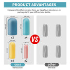 TravelGuard Silicone Bottle Covers: Leak-Proof Essentials -  by Handbags Specialist Headquarter | Available at Handbags Specialist Headquarter