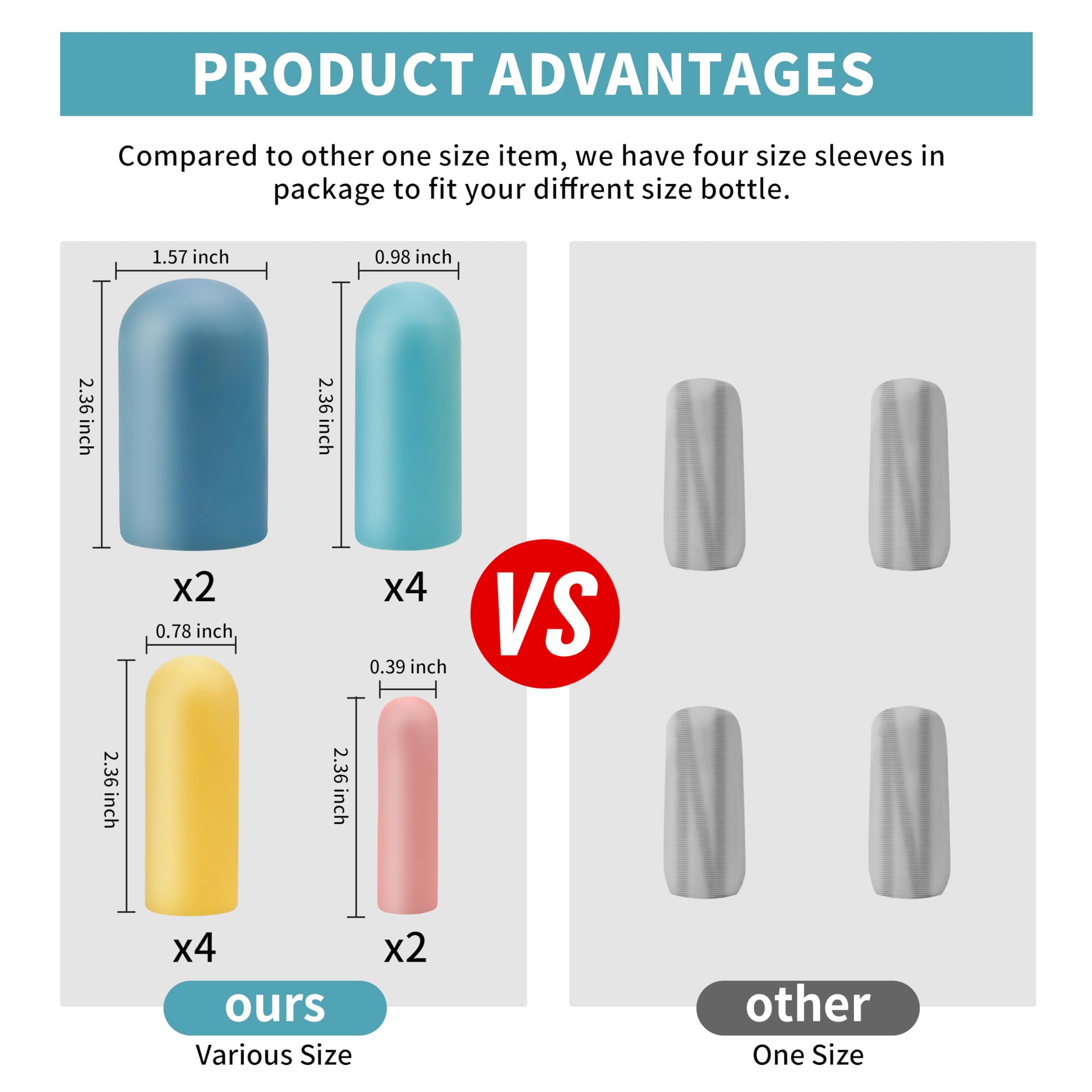 TravelGuard Silicone Bottle Covers: Leak-Proof Essentials -  by Handbags Specialist Headquarter | Available at Handbags Specialist Headquarter