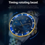 SteelGlow: OLEVS Quartz Men's Luminous Watch