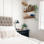 Rustic Farmhouse Shelves (008-40BN) - Decor by Handbags Specialist Headquarter | Available at Handbags Specialist Headquarter