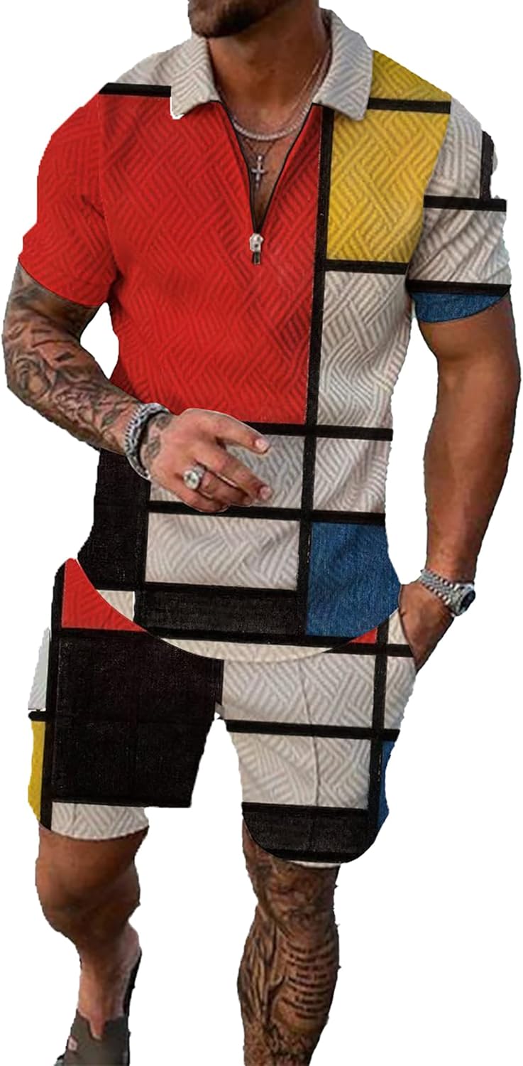 Men's Summer Tracksuit 2-Piece Set