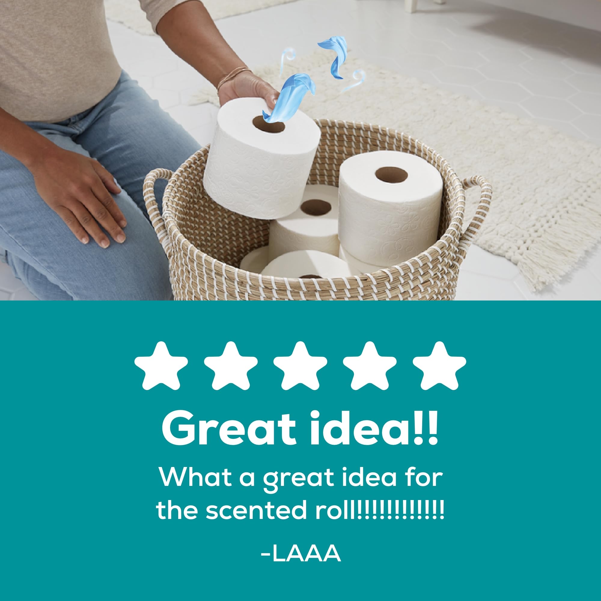 Angel Fresh Lavender Mega Toilet Rolls - Soft & Strong - Toilet Paper by Handbags Specialist Headquarter | Available at Handbags Specialist Headquarter