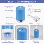 CozyVac Travel Bags with Pump - 6 Pack Space Savers -  by Handbags Specialist Headquarter | Available at Handbags Specialist Headquarter