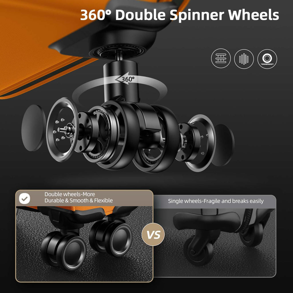 SHOWKOO Armygreen 3-Piece Expandable Luggage Set - Luggage Travel Bags by Handbags Specialist Headquarter | Available at Handbags Specialist Headquarter