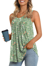 Longyuan Summer Sleeveless Tunics for Women - Tops by Handbags Specialist Headquarter | Available at Handbags Specialist Headquarter