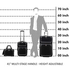 U.S. Traveler New Yorker Expandable Luggage Set -  by Handbags Specialist Headquarter | Available at Handbags Specialist Headquarter