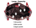Genuine Leather Women's Tote Shoulder Bag