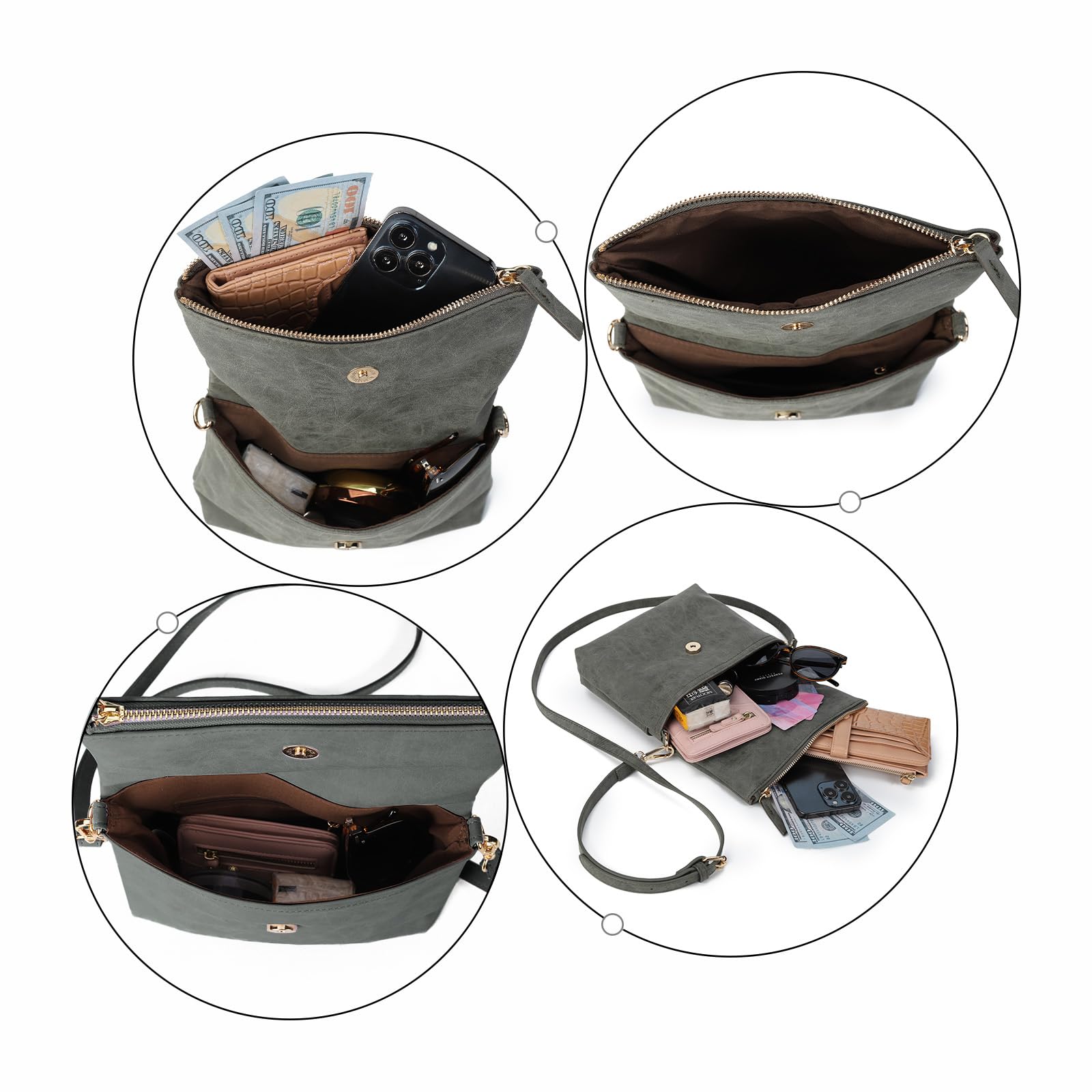 Gladdon Chic Crossbody Bag for Women -  by Handbags Specialist Headquarter | Available at Handbags Specialist Headquarter