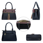 Luxe Leather Satchel & Crossbody Bags -  by Handbags Specialist Headquarter | Available at Handbags Specialist Headquarter