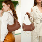Retro Chic Hobo Bag - Cute Underarm Purse - Shoulder Bags by Handbags Specialist Headquarter | Available at Handbags Specialist Headquarter