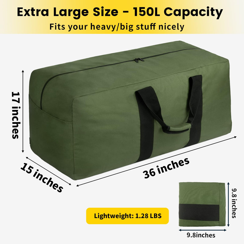 VoyagerMax 100L Travel Duffel - Foldable & Durable
