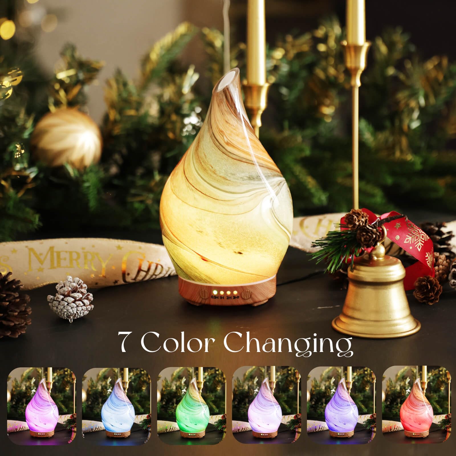 AromaSphere 3D Glass Ultrasonic Diffuser