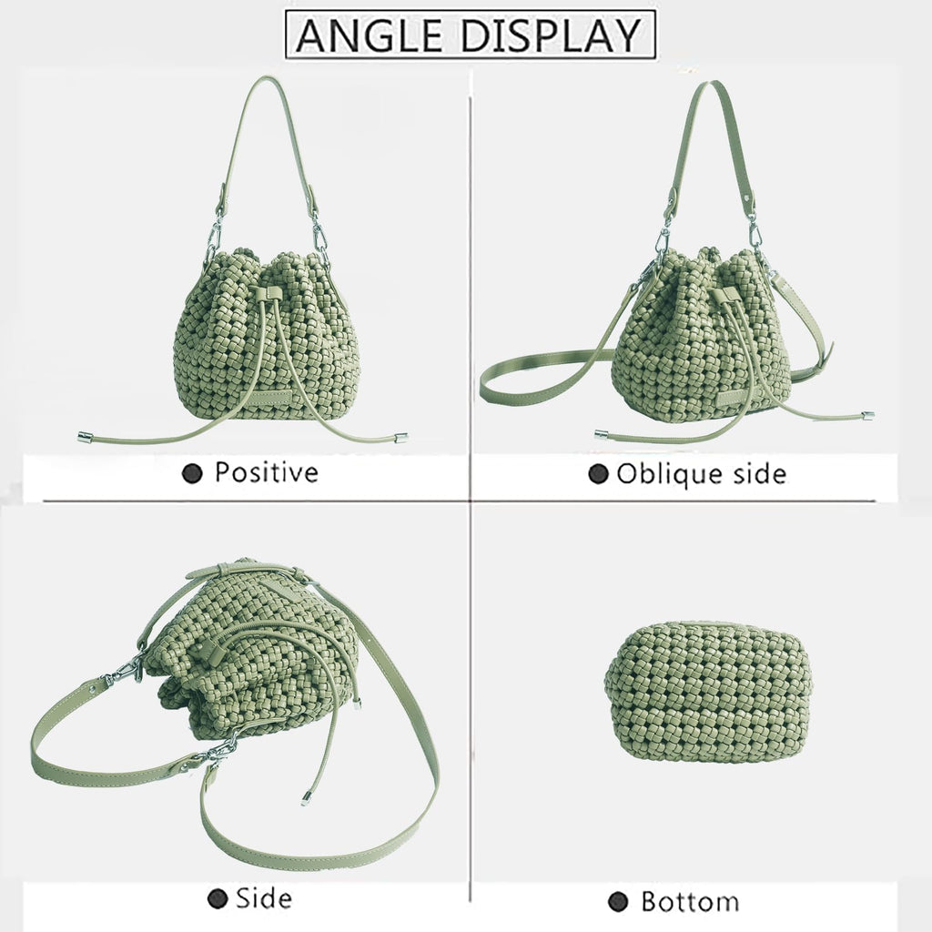 Hollow Bucket Tote Bag -  by Handbags Specialist Headquarter | Available at Handbags Specialist Headquarter