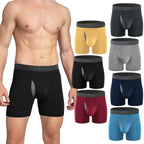 Bamboo Rayon Boxer Briefs 7 Pack for Men