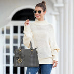 Luxe Leather Satchel & Crossbody Bags -  by Handbags Specialist Headquarter | Available at Handbags Specialist Headquarter