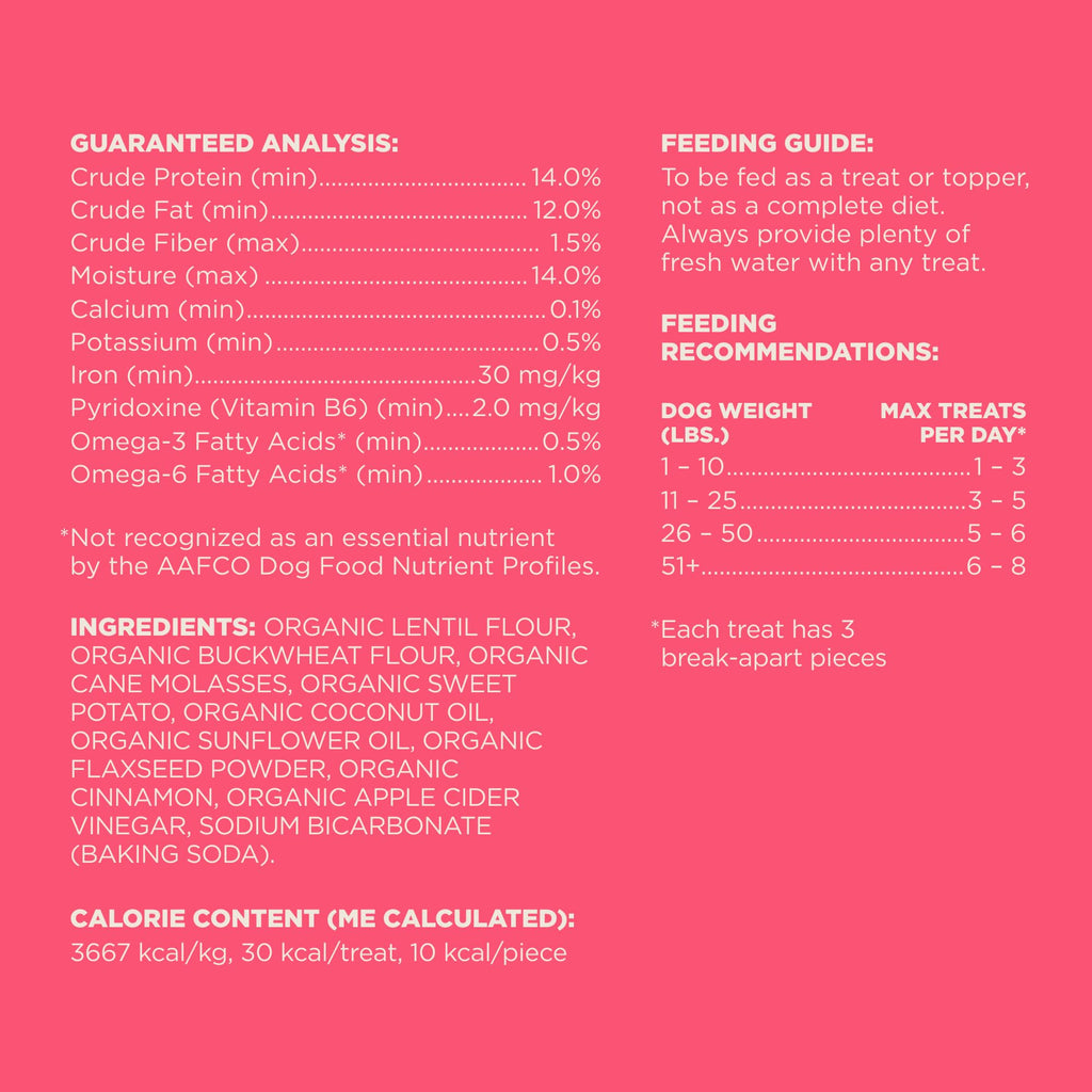 Wag Expedition Pumpkin Chia Dog Treats, Organic Biscuits - Pet Supplies by Handbags Specialist Headquarter | Available at Handbags Specialist Headquarter