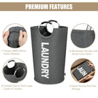 FoldAway Laundry Hamper - Laundry Baskets by Handbags Specialist Headquarter | Available at Handbags Specialist Headquarter