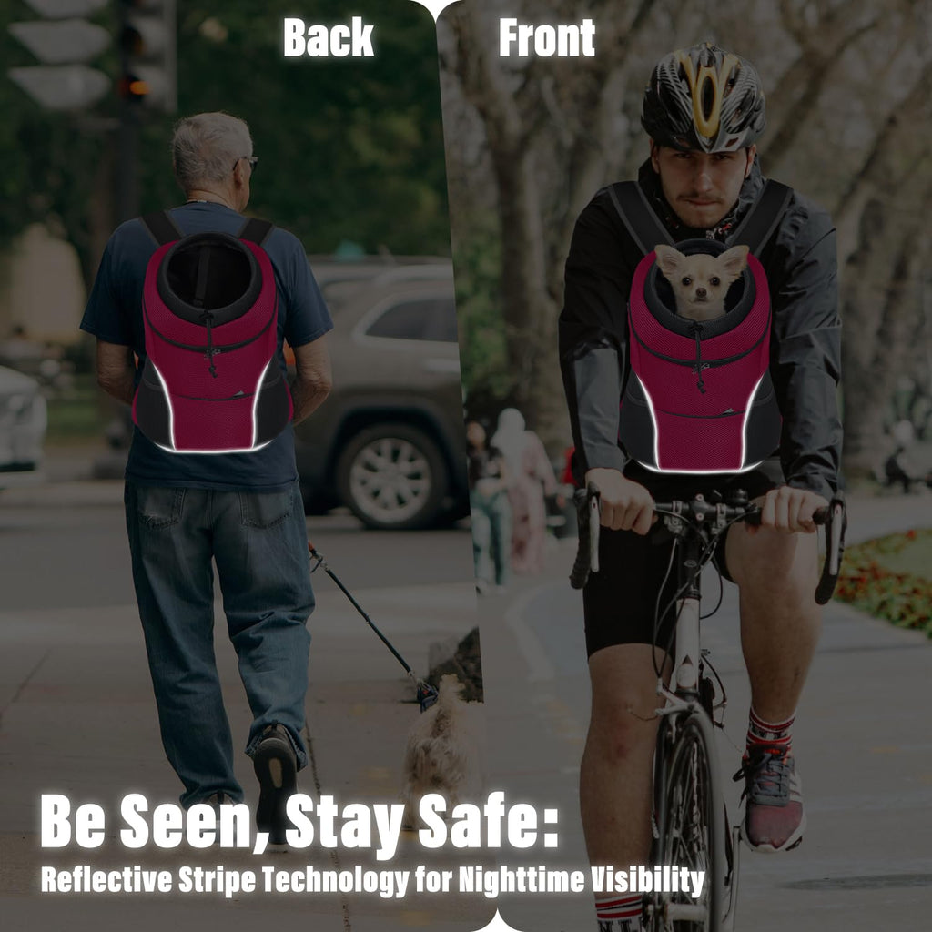 PawVentura: Adjustable Pet Carrier Backpack -  by Handbags Specialist Headquarter | Available at Handbags Specialist Headquarter