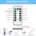 Minetom 300 LED Dimmable Fairy Curtain Lights - Decor by Handbags Specialist Headquarter | Available at Handbags Specialist Headquarter