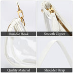 Retro Chic Hobo Bag - Cute Underarm Purse - Shoulder Bags by Handbags Specialist Headquarter | Available at Handbags Specialist Headquarter