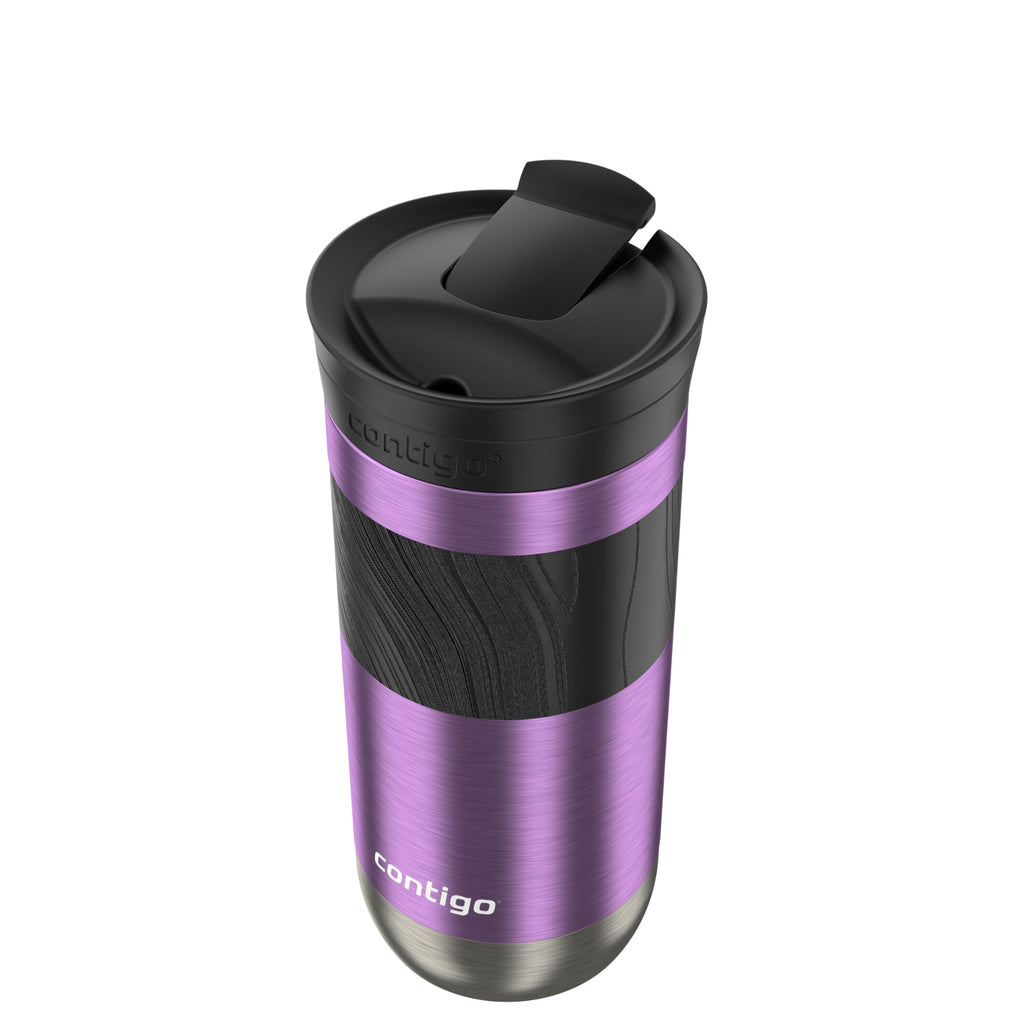 SNAPSEAL Grip Stainless Travel Mug 20oz - Blue/Berry - Water Bottles by Handbags Specialist Headquarter | Available at Handbags Specialist Headquarter