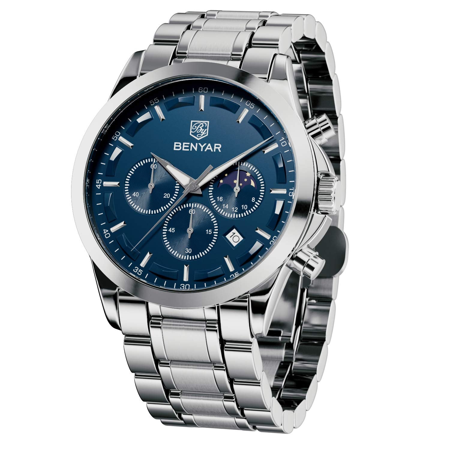 Benyar ChronoPro: Men's Quartz Fashion Watch