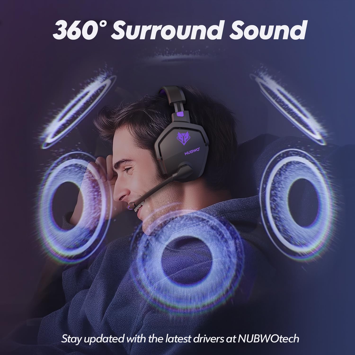 NUBWO G06 Dual Wireless Gaming Headset - Gaming Accessories by Handbags Specialist Headquarter | Available at Handbags Specialist Headquarter