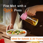 SprayMaster Duo: 16oz Olive Oil Dispenser - Black -  by Handbags Specialist Headquarter | Available at Handbags Specialist Headquarter