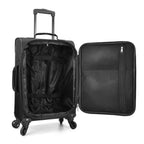 U.S. Traveler Rio Expandable Orange Carry-on -  by Handbags Specialist Headquarter | Available at Handbags Specialist Headquarter