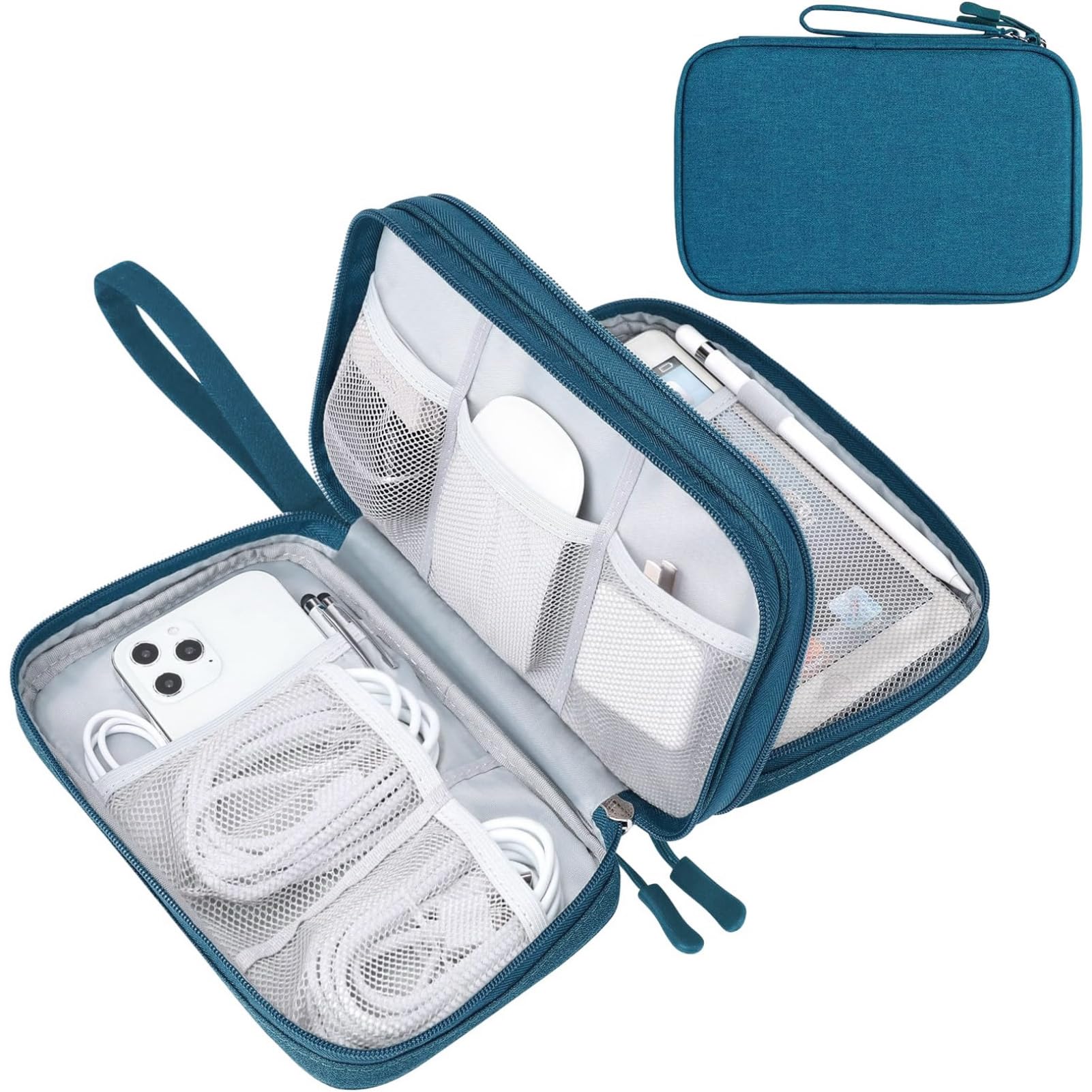 FYY All-in-One Travel Cable Organizer Pouch -  by Handbags Specialist Headquarter | Available at Handbags Specialist Headquarter