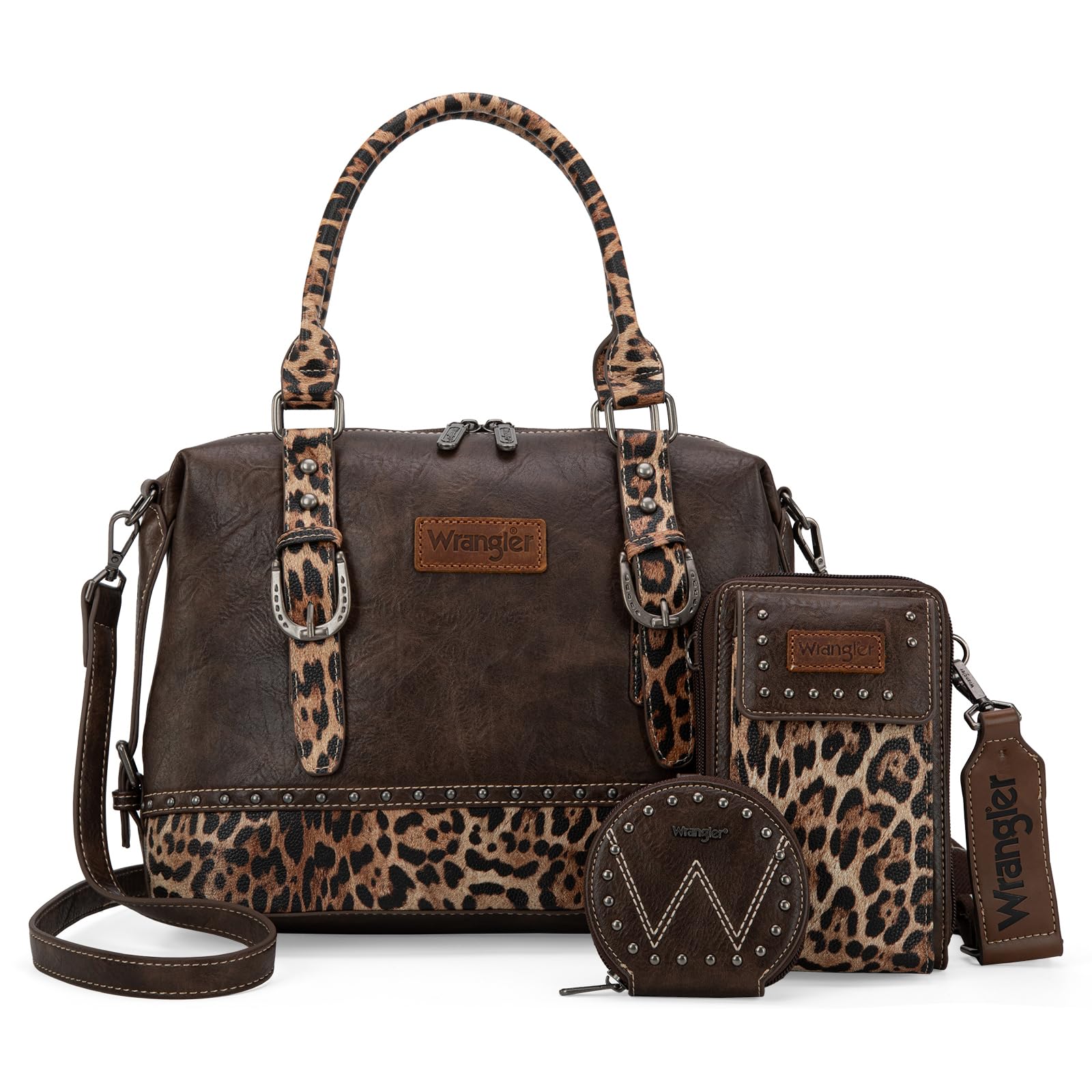 Wrangler Women's Trio: Satchel, Phone Bag & Coin Purse