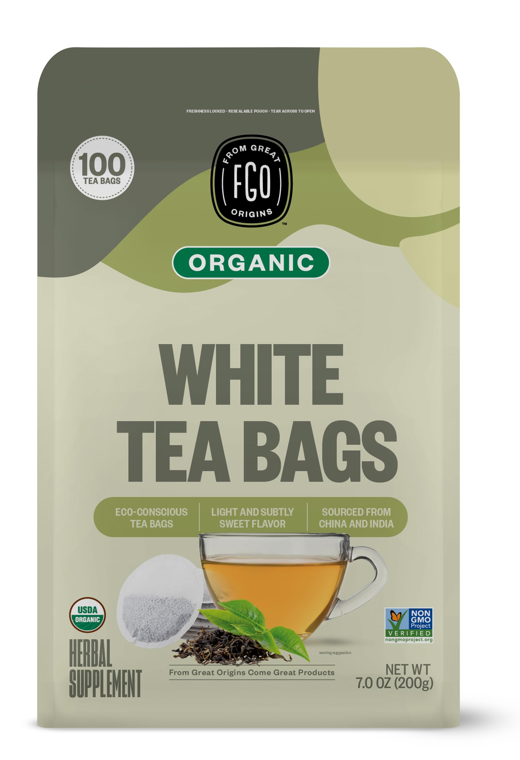 ElderZen Organic Tea - Caffeine-Free Eco Bags -  by Handbags Specialist Headquarter | Available at Handbags Specialist Headquarter