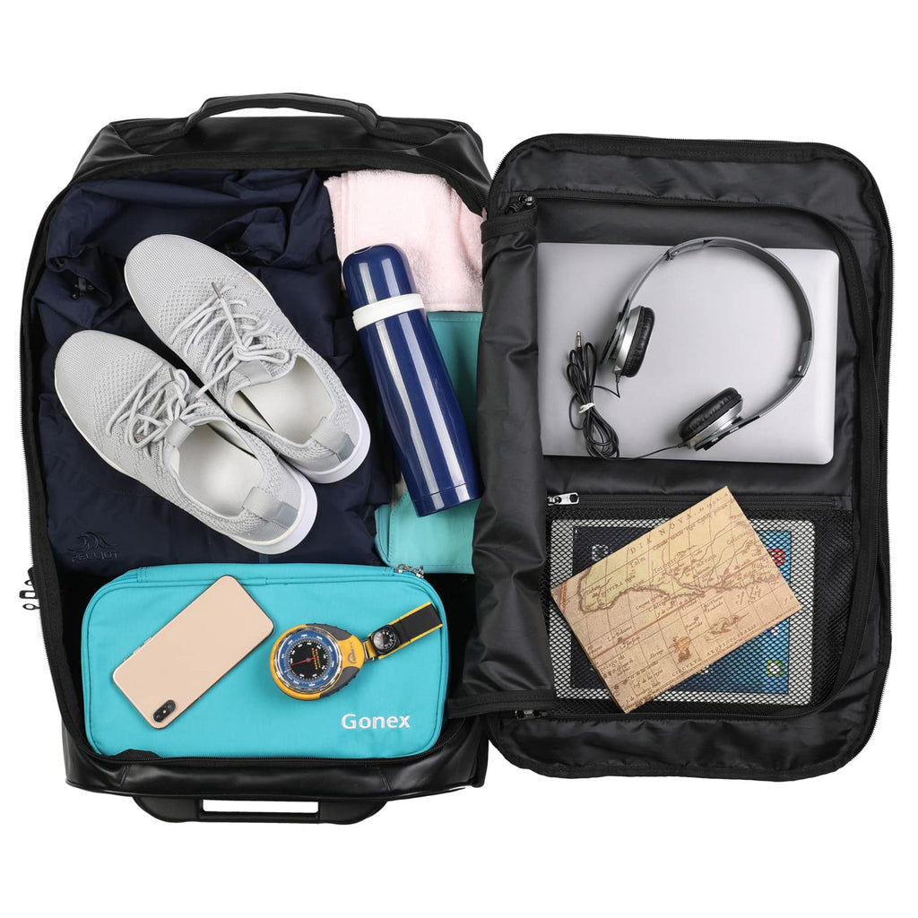 Gonex 70L Wheeled Duffle - Olive Green Travel Bag -  by Handbags Specialist Headquarter | Available at Handbags Specialist Headquarter