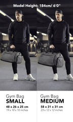 Fitgriff® Gym Bag with Shoe & Wet Compartment