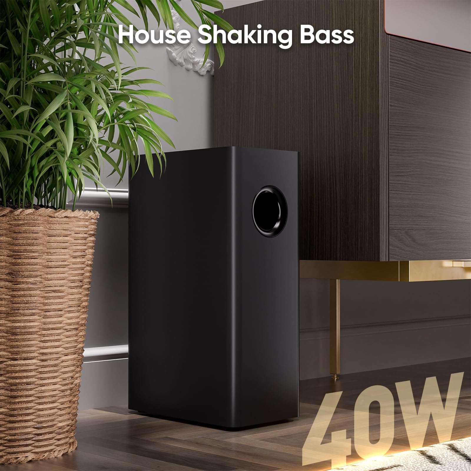Smart SoundBar: Custom Bass & Compact Design -  by Handbags Specialist Headquarter | Available at Handbags Specialist Headquarter