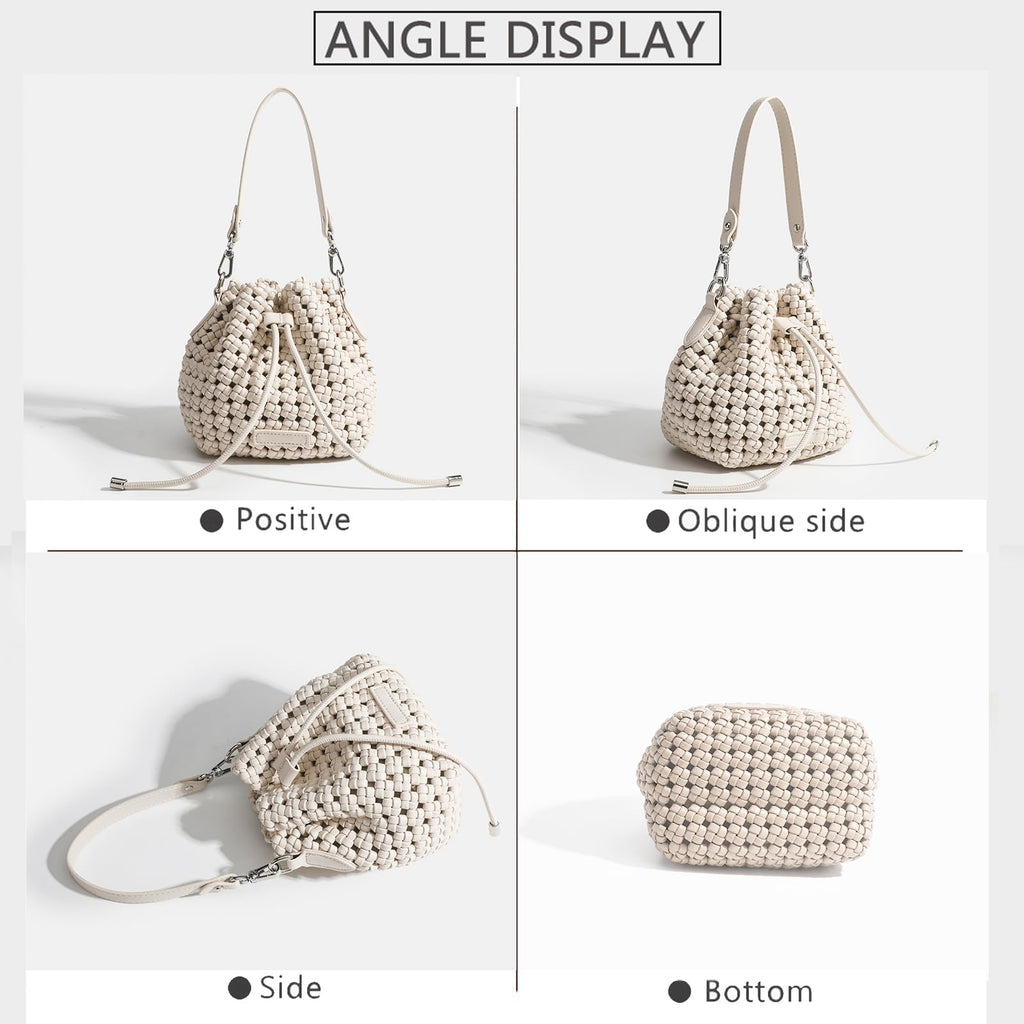 Hollow Bucket Tote Bag -  by Handbags Specialist Headquarter | Available at Handbags Specialist Headquarter