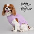 PlaidPup Waffle Vest: Soft, Stretchy, & Cute! - Pet Supplies by Handbags Specialist Headquarter | Available at Handbags Specialist Headquarter