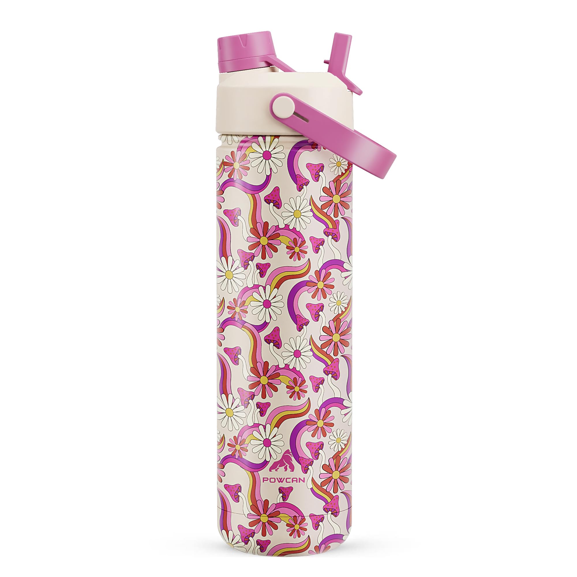ChillKnight 26oz: Dual-Lid Leak-Proof Bottle - Water Bottles by Handbags Specialist Headquarter | Available at Handbags Specialist Headquarter