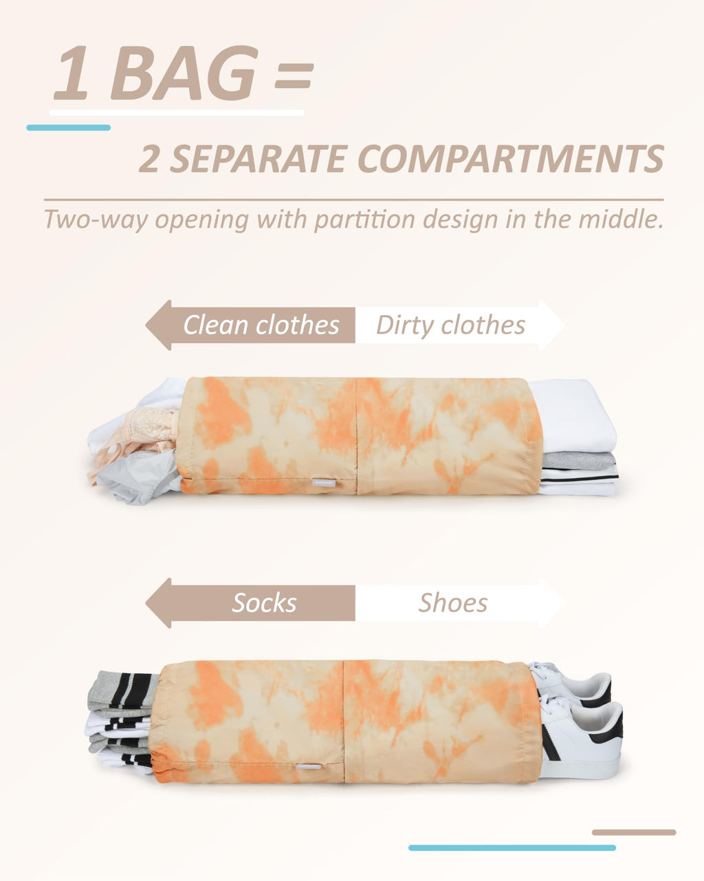 PackPro 6 Set Compression Cubes for Travel - Luggage Travel Bags by Handbags Specialist Headquarter | Available at Handbags Specialist Headquarter