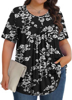 SoftTunic-Plus Crew SS - Tops by Handbags Specialist Headquarter | Available at Handbags Specialist Headquarter