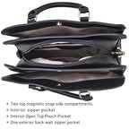 Women’s 2pc Tote & Wallet Handbag Set with 3 Compartments