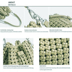 Hollow Bucket Tote Bag -  by Handbags Specialist Headquarter | Available at Handbags Specialist Headquarter