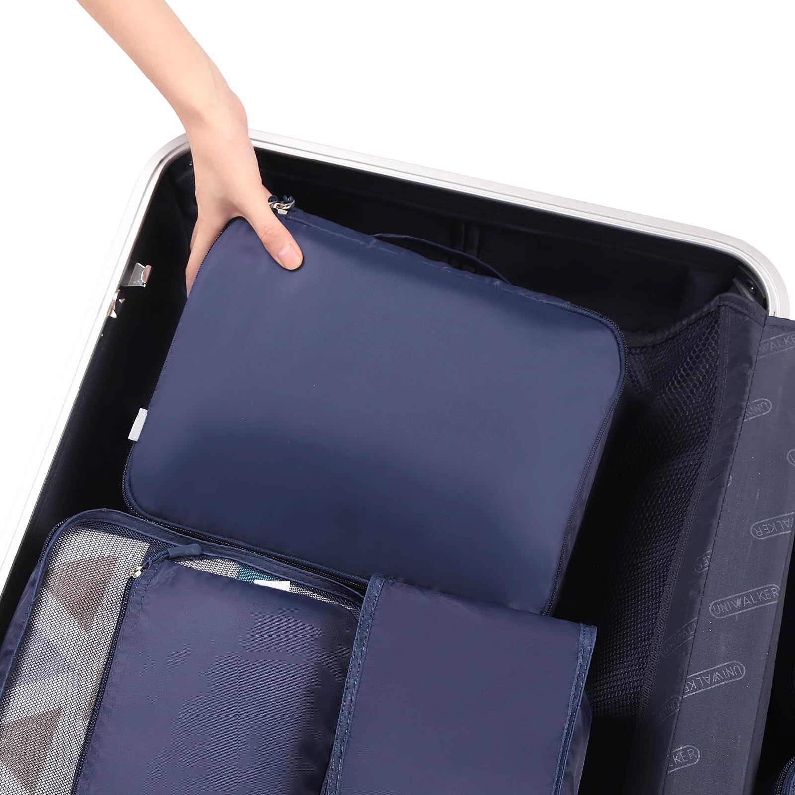 TravelMate 8-Piece Packing Cubes - Luggage Travel Bags by Handbags Specialist Headquarter | Available at Handbags Specialist Headquarter