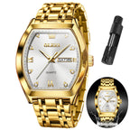 SteelGlow: OLEVS Quartz Men's Luminous Watch