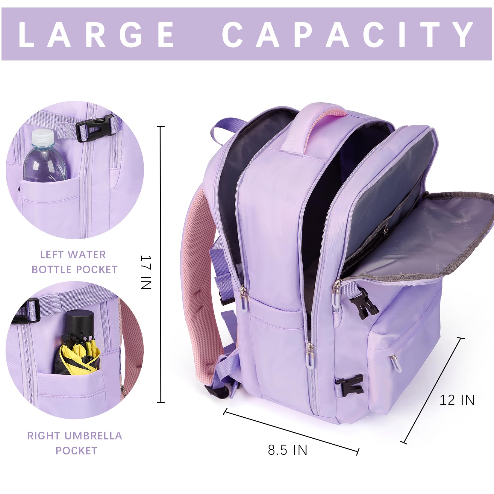 SHRRADOO Travel Backpack - Backpack Bags by Handbags Specialist Headquarter | Available at Handbags Specialist Headquarter
