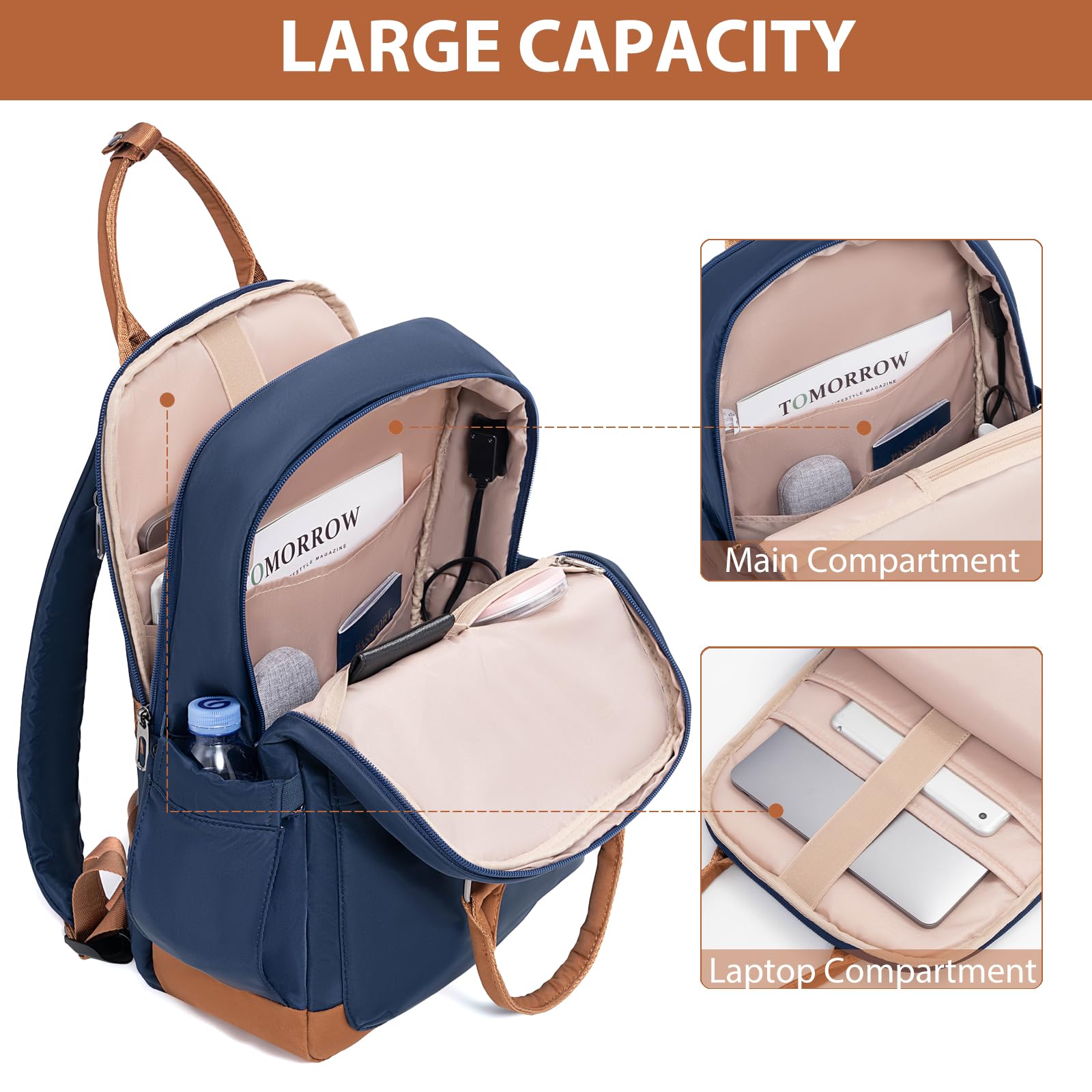 VoyagePro 6-Piece Hardshell Luggage Set - Luggage Travel Bags by Handbags Specialist Headquarter | Available at Handbags Specialist Headquarter